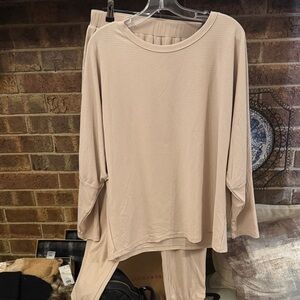 Elegant Cream Long Sleeve Top